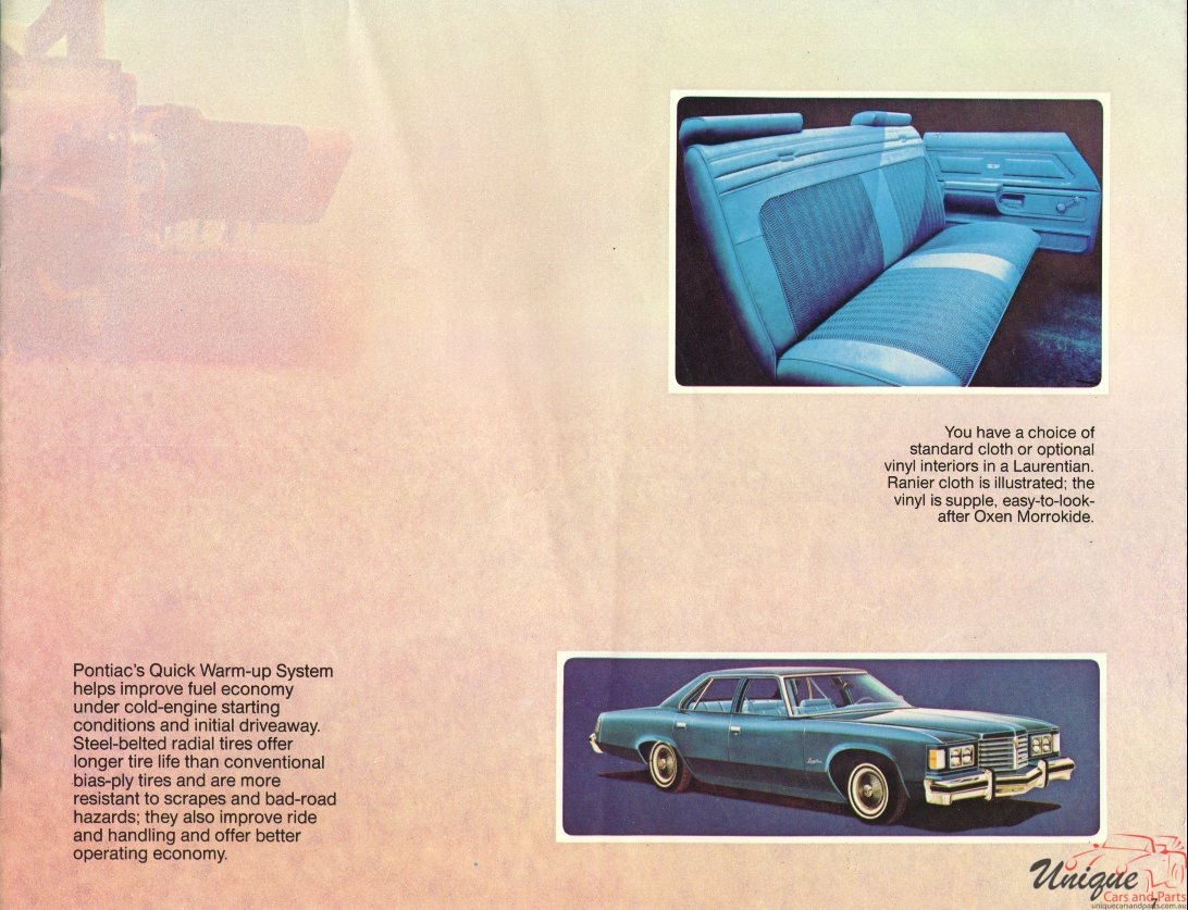 1976 Canadian Pontiac Brochure Page 14